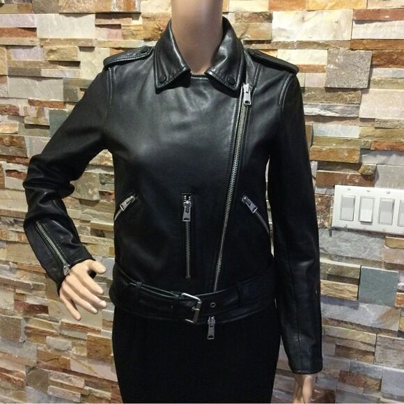 ALLSAINTS Leather Biker Jackets - Picture 2 of 15
